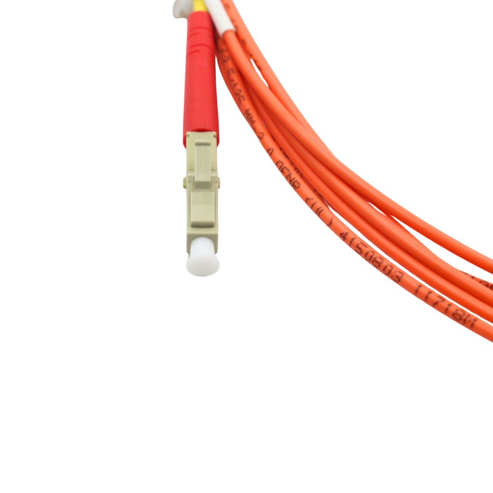 METRO Fiber Patch Cord LC/UPC To LC/UPC Multi Mode Simplex D2 3m view 3